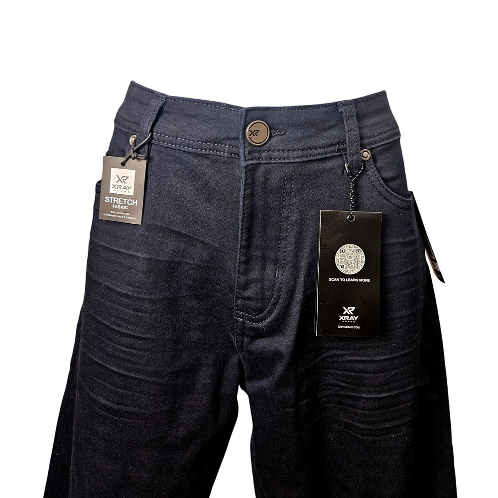 XRAY Jeans Denim Pants Mens 32x32 Navy New Stretch Slim Fit XMP-99020 - Picture 2 of 4